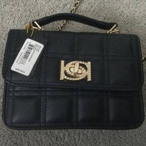 12. Bebe black cross body purse new with tags